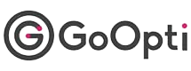 GoOpti logo, shared transportation service.